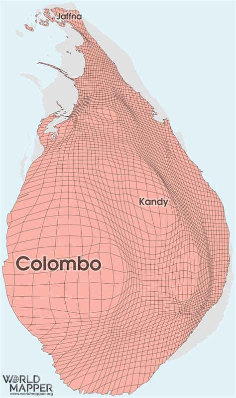 Sri Lanka Gridded Population