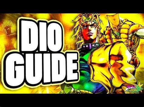 Jojos Bizarre Adventure All Star Battle R Dio Guide Stand Abilities