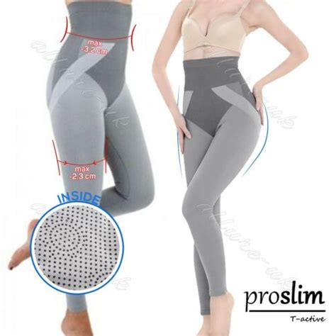 anti cellulite slimming shapewear leggings tourmaline high waist ebay