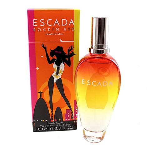 Escada Rockin Rio Eau De Toilette Spray Perfume For Women 34 Oz