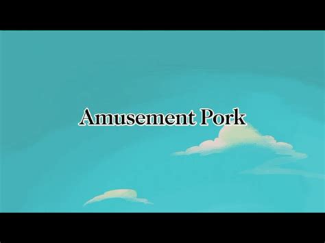 amusement pork looney tunes wiki fandom powered by wikia