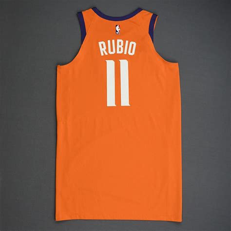 Ricky Rubio Phoenix Suns Game Worn Statement Edition Jersey 2019