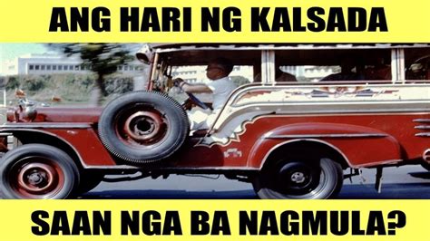 Ang Kasaysayan Ng Jeepney Youtube