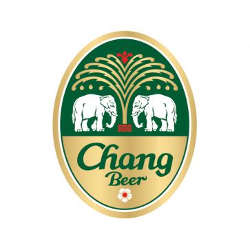 Printed vinyl Beer Logo Chang | Stickers Factory png image