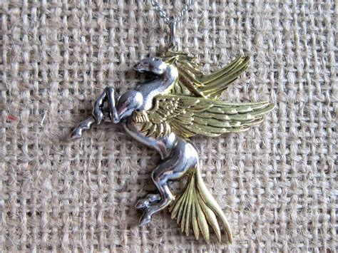 Pegasus Silver Necklace Dragonrat Jewellery