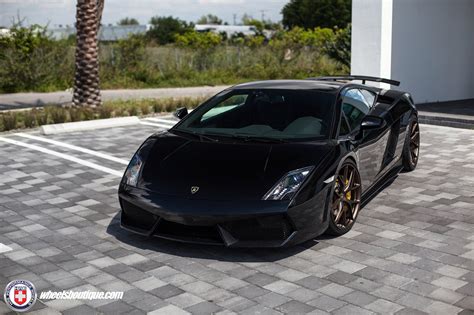 Lamborghini Gallardo Hre Wheels Cars Black Wallpapers