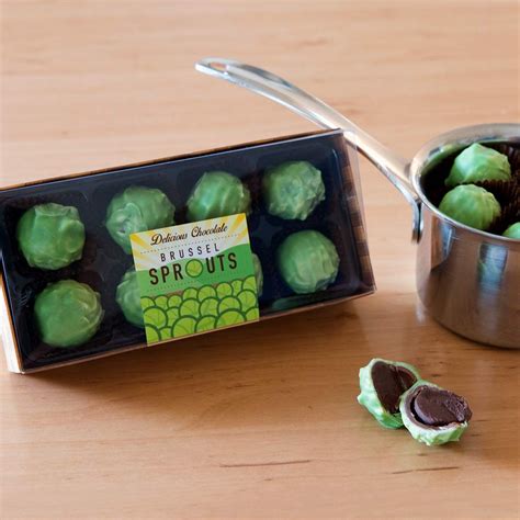 Chocolate Brussels Sprouts Oh Yeswere Being Serious