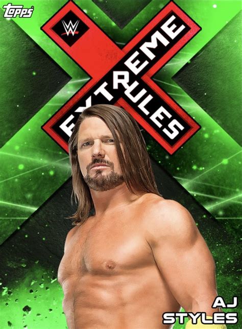 Pin By Timothy Mackenzie On Wwe Extreme Rules Toppsslam Cards 2019 Wwe Pay Per View Pay Per