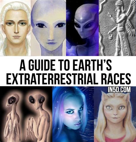 A Guide To Earths Extraterrestrial Races Humans Are Free