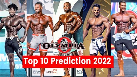 2022 Olympia Mens Physique Top 10 Winners Mens Physique Olympia 2022