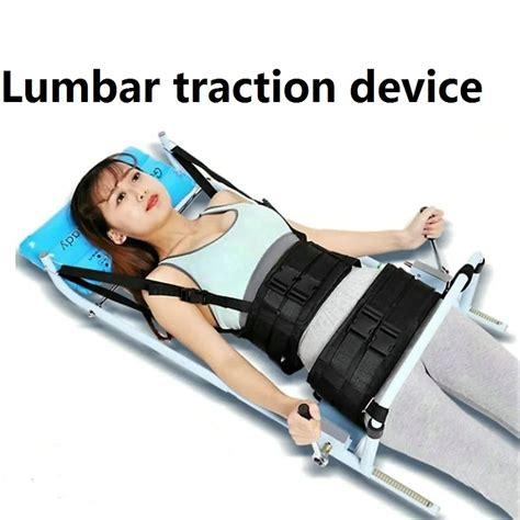 Cervical Spine Lumbar Traction Bed Therapy Massage Body Stretching Device Buy At The Price Of