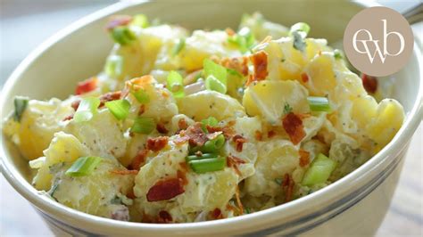 Potato Salad With And Without Mayonnaise Youtube