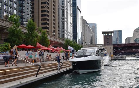 A Two Hour Tour Tying Up At Chicagos Bustling Downtown Docks