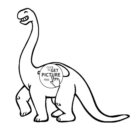 Easy Dinosaur Coloring Pages Coloring Home