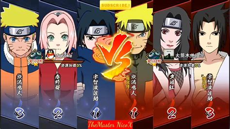 Naruto Shippuden Mobile Fighter Online Battle Gameplay 1 Youtube
