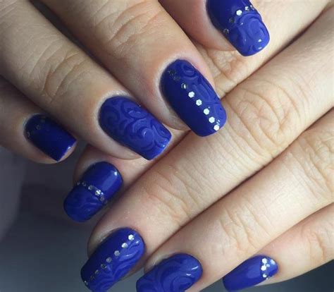 Top 60 Royal Blue Nail Designs Trendy Nail Art Designs Blue Nail
