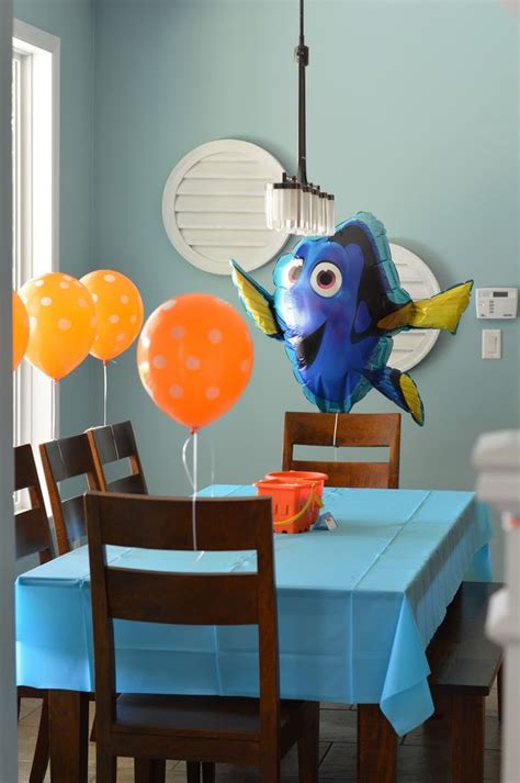 Finding Nemo Birthday Party Ideas Food Decor And More Nemo Birthday
