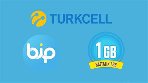 Turkcell Bip Bedava İnternet Kampanyaları 2024 İnternet Kazan
