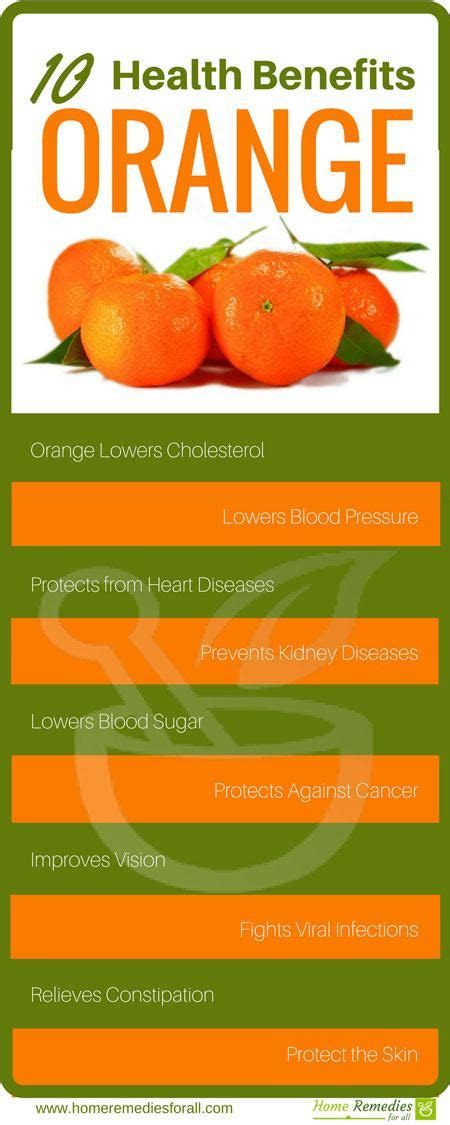 Orange Health Benefits Infographic Health Health Benefits Vitamins