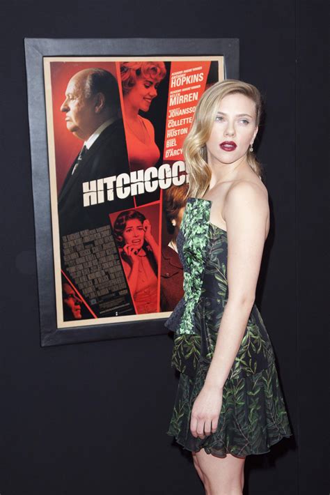Scarlett Johansson At Hitchcock Premiere In New York Hawtcelebs