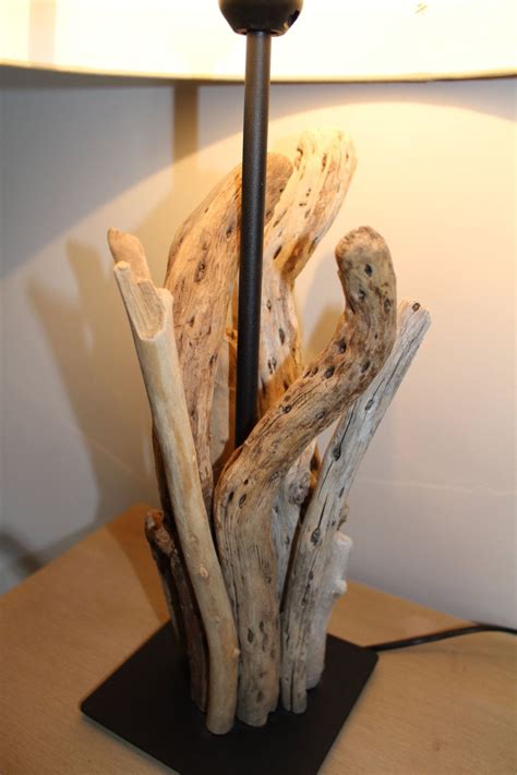 Driftwood Lamps That Bring The Beach And The Forest Into Your Home