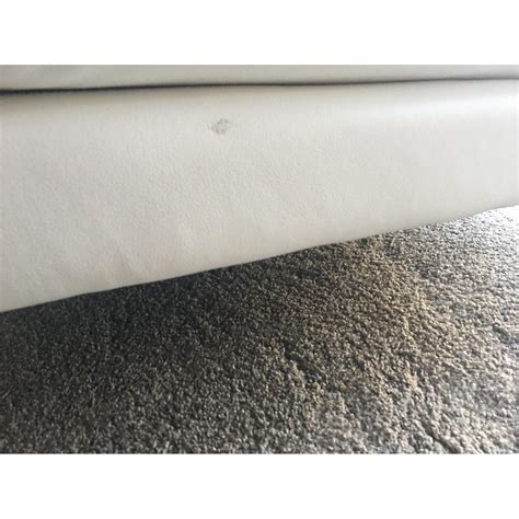 Modern White Leather Sectional Sofa Aptdeco