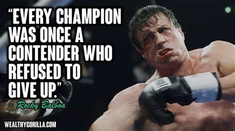17 Most Inspirational Rocky Balboa Quotes And Speeches Wealthy Gorilla