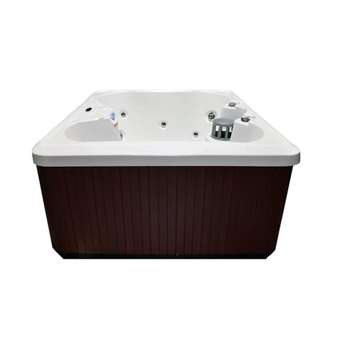 Home and garden spas exclusive components, processes, and features will allow you to do what you deserve, relax. Home and Garden Spas 4-Person 14-Jet Plug and Play Spa ...