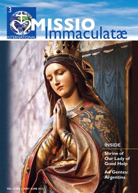 2012 Mayjune Missio Immaculatae Magazine
