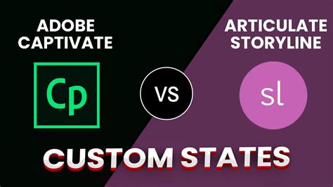Adobe Captivate Vs Articulate Storyline Custom States Youtube