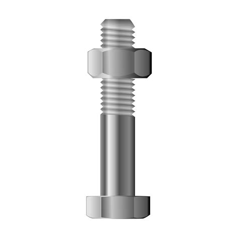 Nut And Bolt Drawing Stock Illustration Download Image