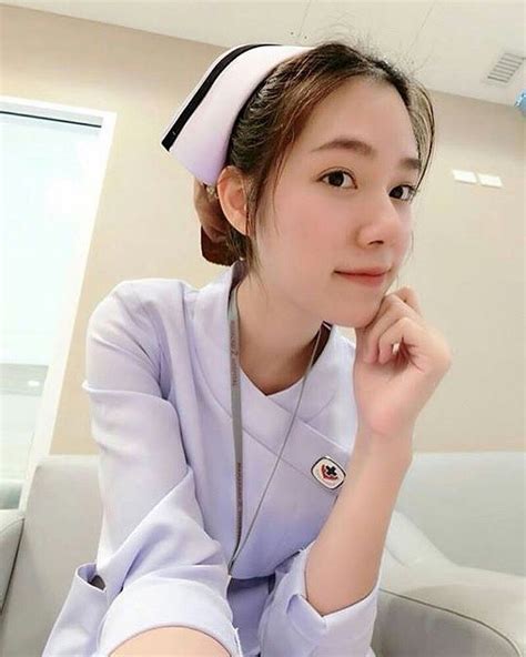 Filipino Models Office Skirt Oldschool Asian Cute Nurse Uniform