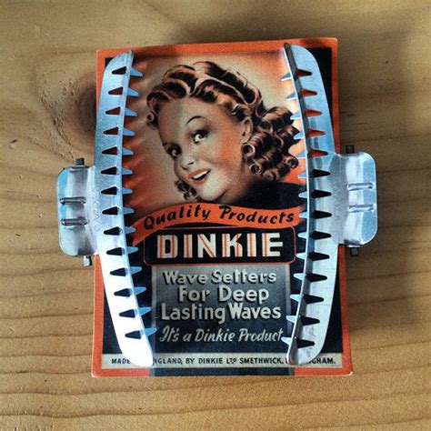 Soon guys everywhere were doing that ridiculous hair flip that you absolutely swooned for all through middle school. Original Dinkie Wave Setters 1940's Made in by ...