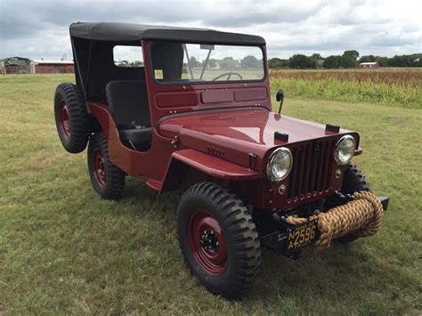 1950 Willys Jeep Cj3a For Sale In Justin Tx 22750