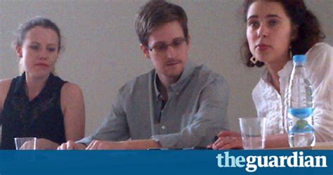 Edward Snowden Appears At Moscow Airport And Renews Asylum Claim As