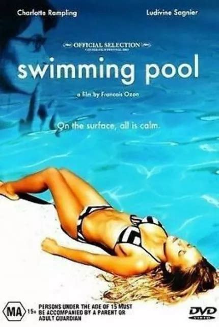 Swimming Pool Charlotte Rampling Ludivine Sagnier Sexy Thriller Dvd Vgc Reg Picclick