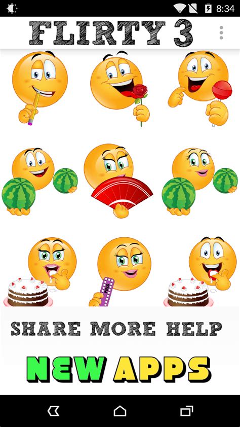 Flirty Emojis By Emoji World Amazon It Appstore For Android