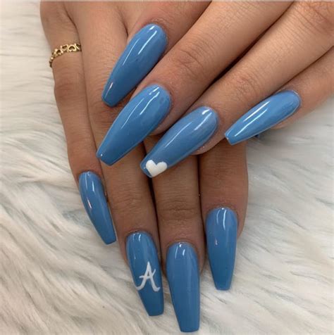 50 Fabulous Blue Nail Designs The Glossychic