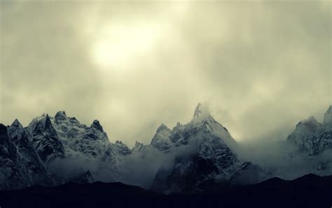 Cloudy Mountains Wallpapers Wallpaper Cave