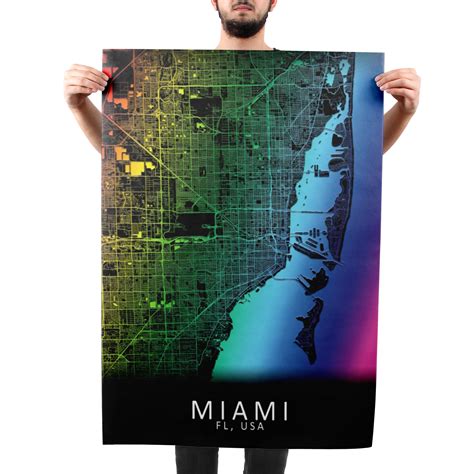 Custom Map Printing On Holographic Vinyl Any City Or Town In Etsy