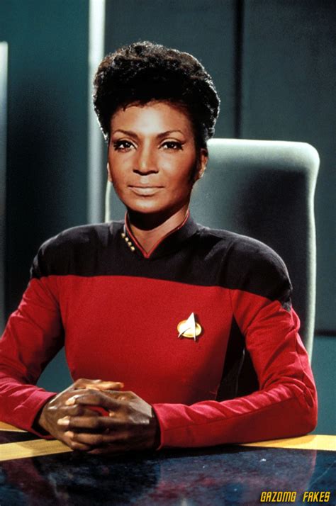 Captain Uhura Star Trek Nichelle Nichols By Gazomg On Deviantart Star