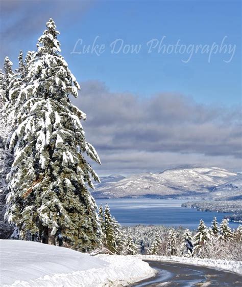 🇺🇸 Lake George Winter Adirondacks Ny By Luke Dow Photography Lake