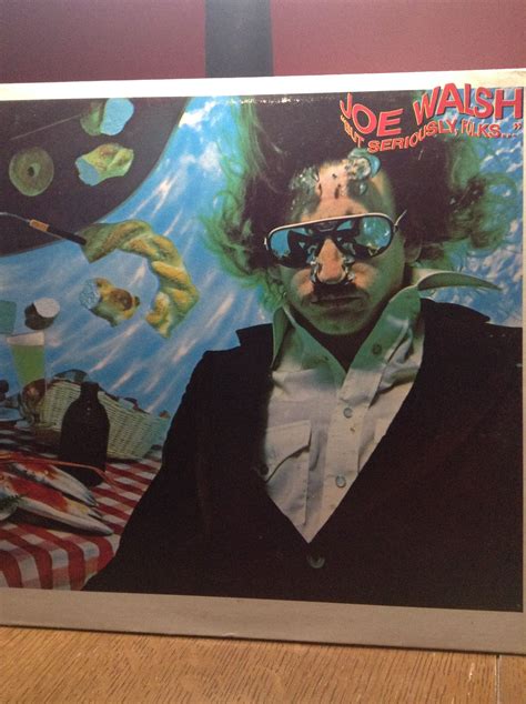 Joe Walsh But Seriously Folks 1978 Album Covers Vinyl Folk