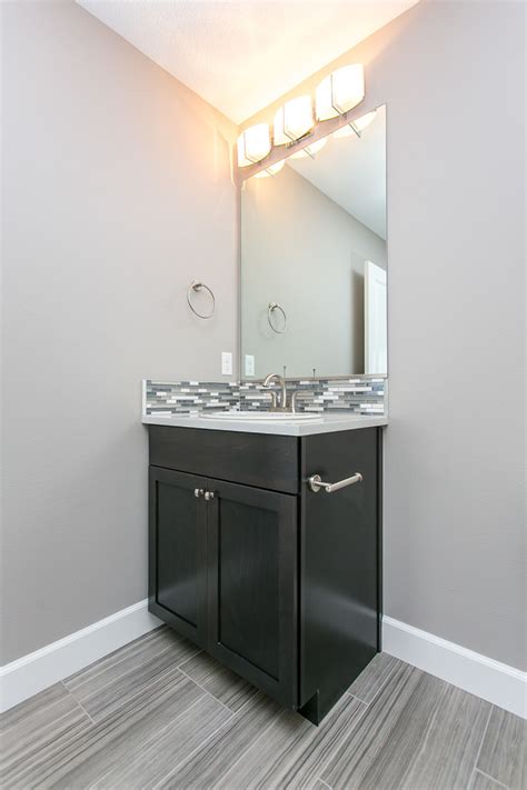 Powder Bathrooms Transitional Powder Room Seattle By Prodigy