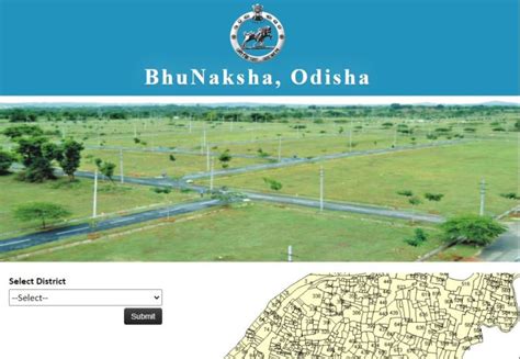How To Get Bhu Naksha Odisha Land Record