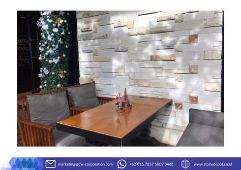 How To Install White Limestone For Wall Cladding Bali Stone Wall Cladding