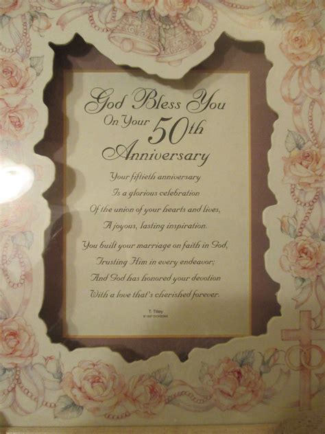 50th Anniversary Poems For Parents