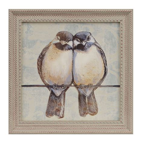 Love Birds Ii Framed Art Print Framed Art Prints Bird Wall Art Bird Prints