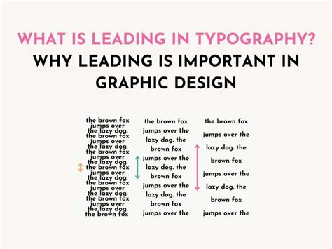 What Is Leading In Typography Why Leading Is Important In Graphic