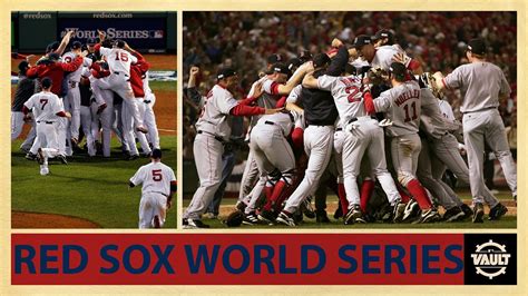 The Final Out Of The Last Four Red Sox World Series Championships Youtube